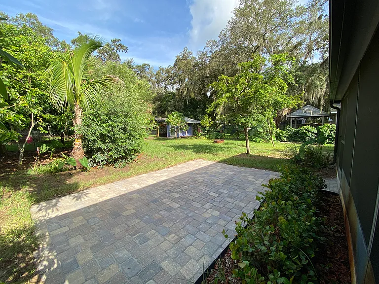 Back patio