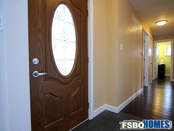 Entry Way with New Door