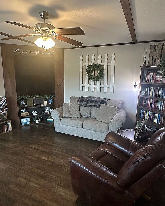 Living room from front door