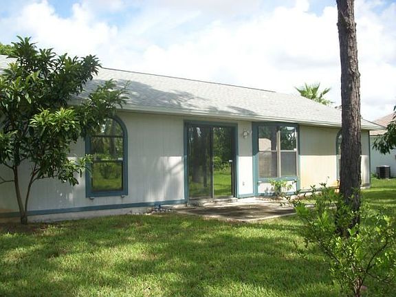 Rear of home