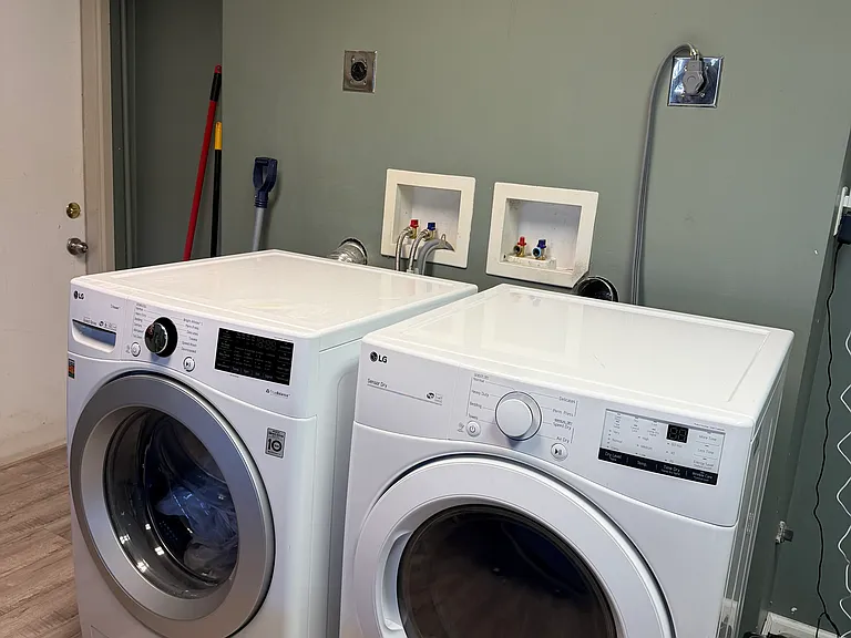 Washer and dryer