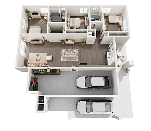 Floor plan Villa A