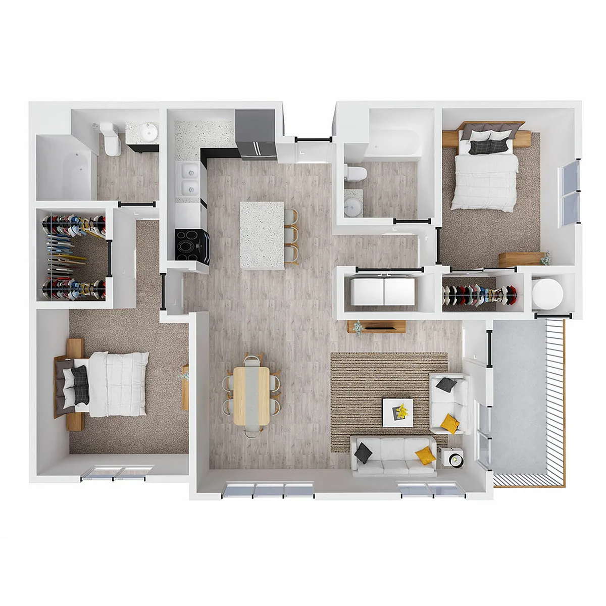 Floor plan Emerald Peak