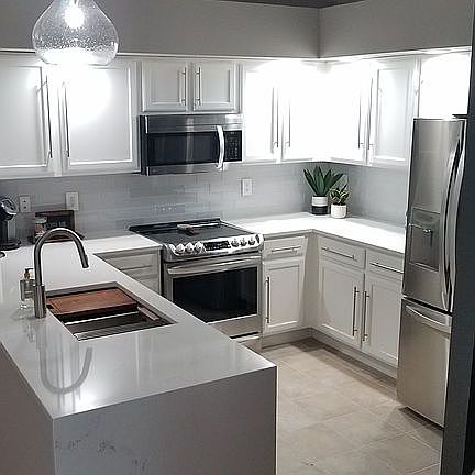 Remodeled kitchen