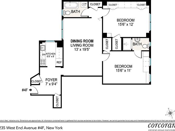 3rd image of 235 W End Ave APT 4F
