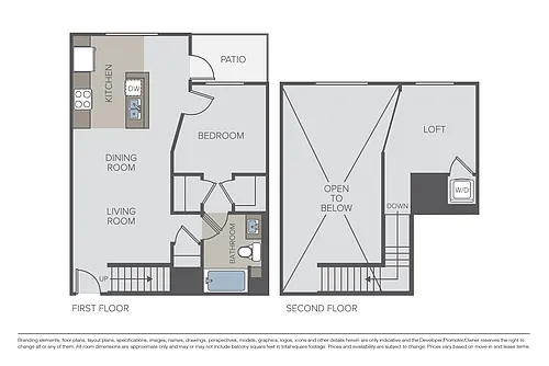 Floor plan Dragonfly Loft