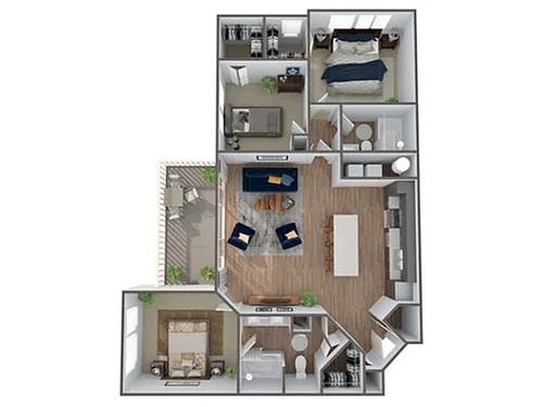Floor plan Flame