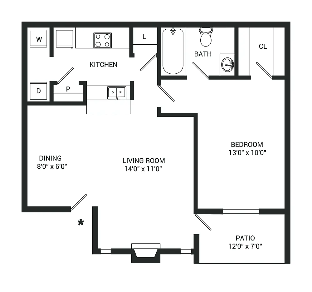 Floor plan Amelia