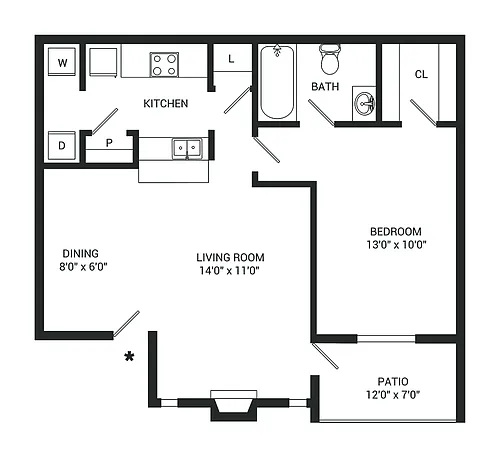 Floor plan Amelia