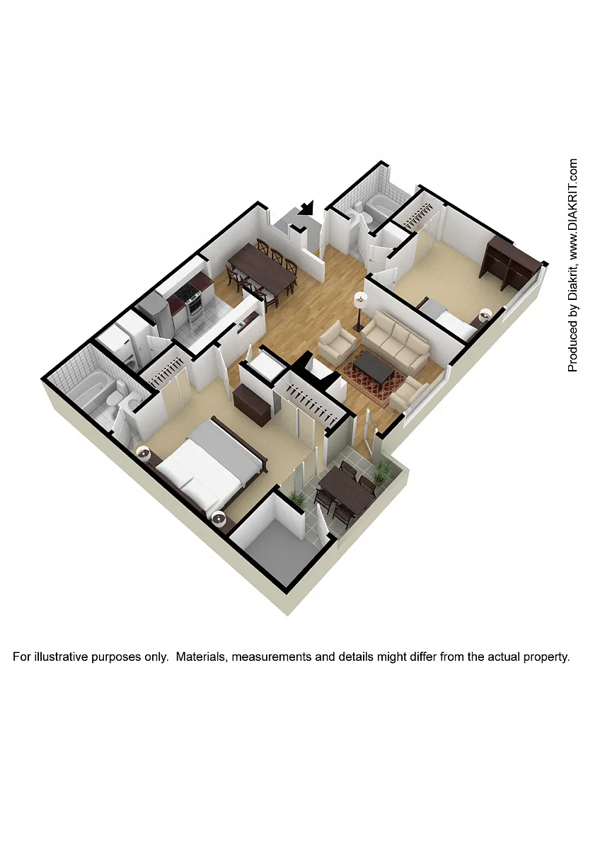 Floor plan Snowbird