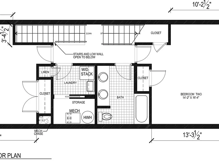 Second floor plan