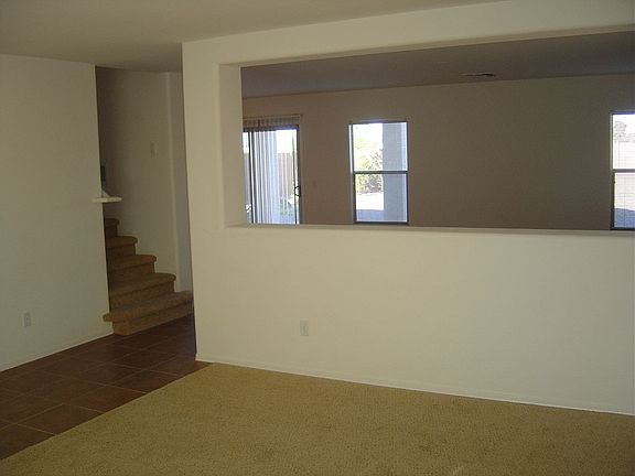 livng room with view to family room