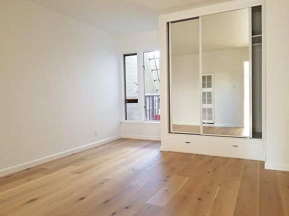 Closets in each bedroom