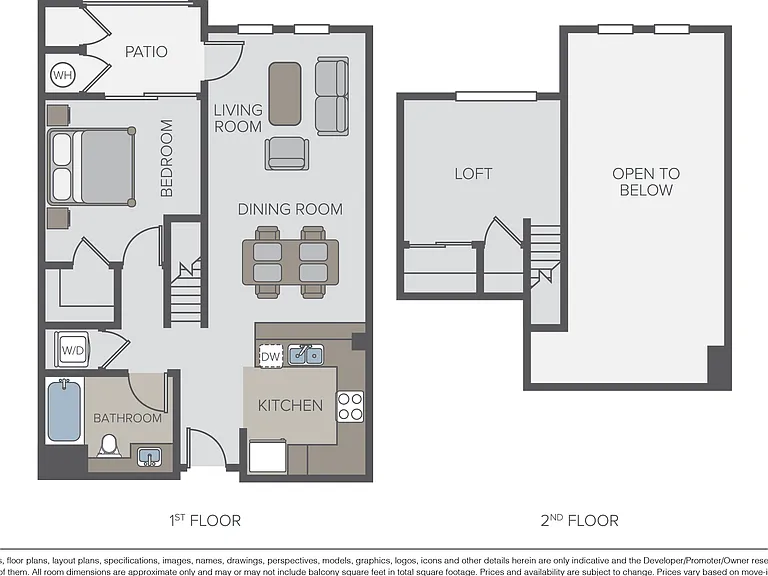 Plan 1K Loft