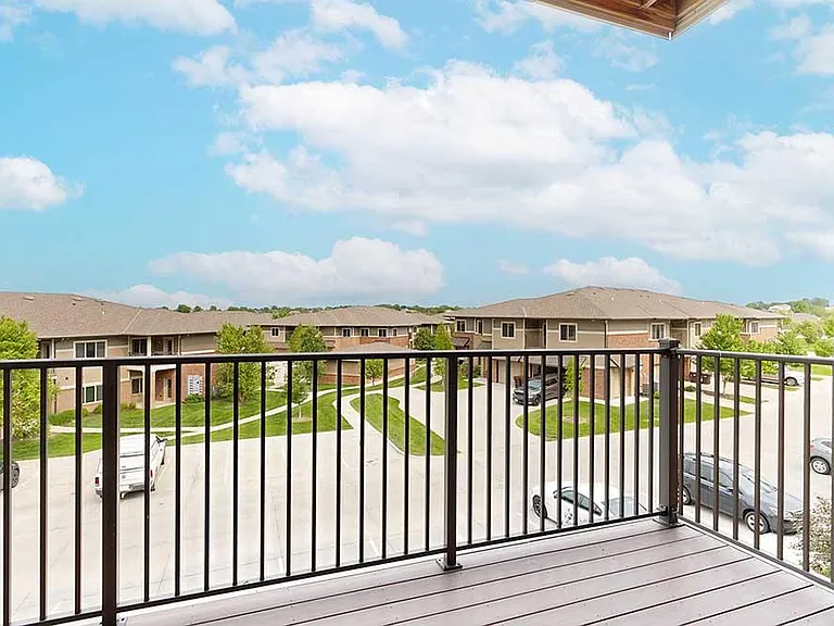 Step outside and enjoy fresh air and open views from your private balcony retreat.