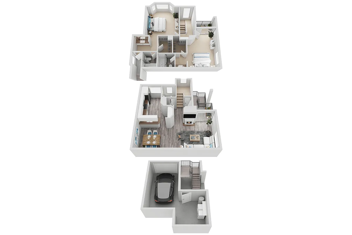 Floor plan Plan D6
