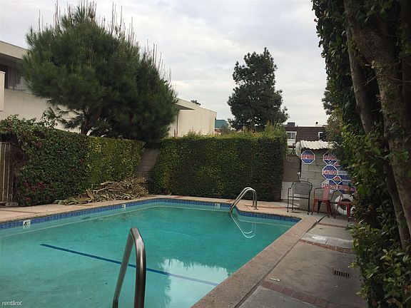 gated swimming pool
