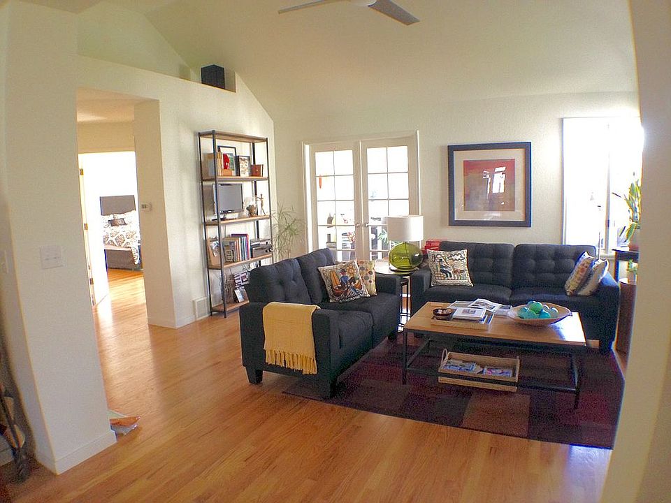 Bright updated living room