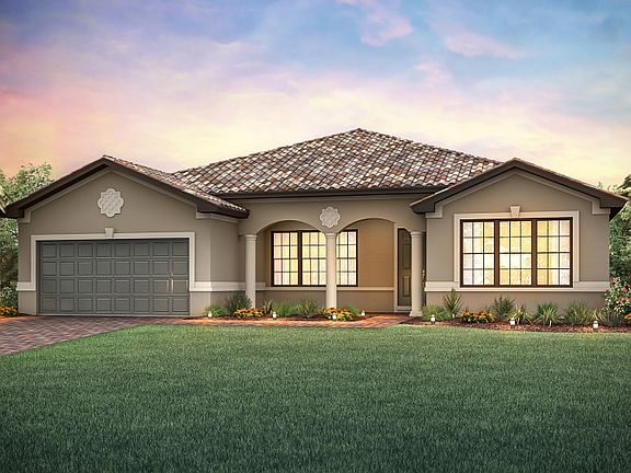 Elevation FM3A with porch