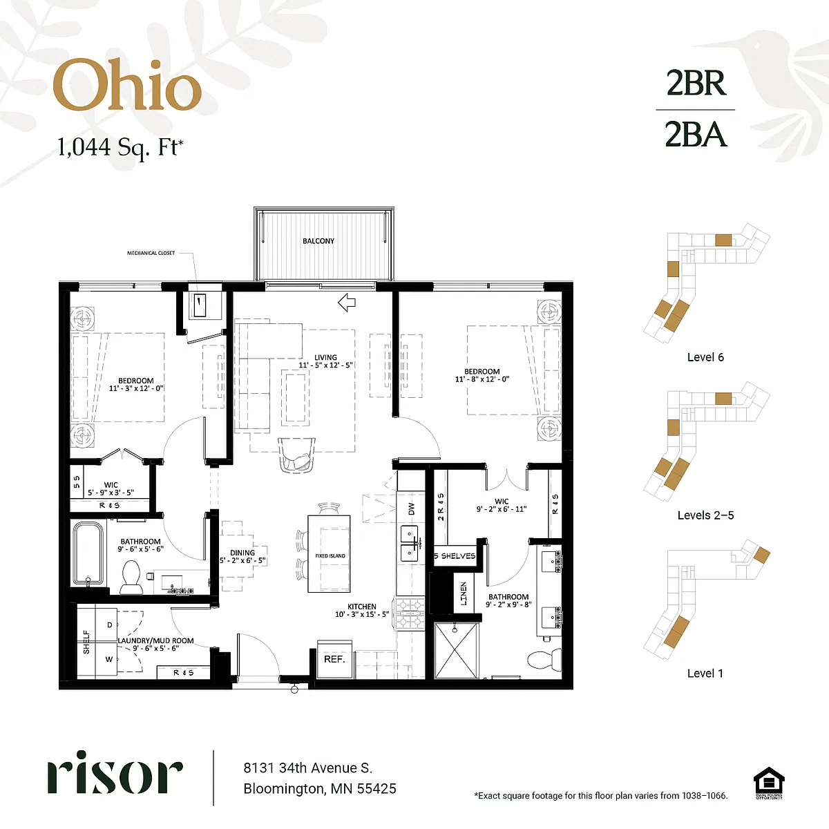 Floor plan Ohio