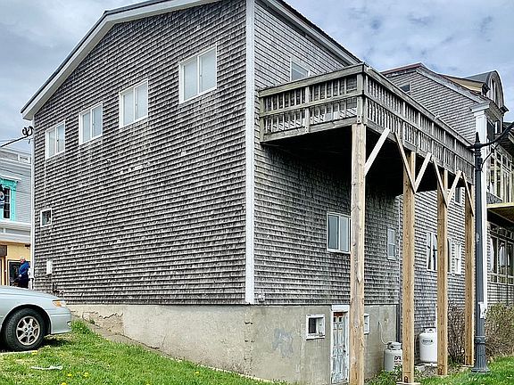 South & East side with deck