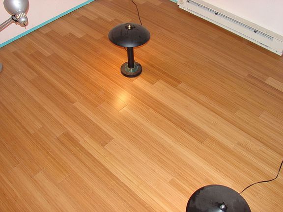 New Solid Bamboo Floors.
