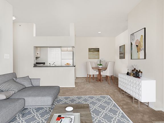 Open Living and Dining Room - Avalon Oaks