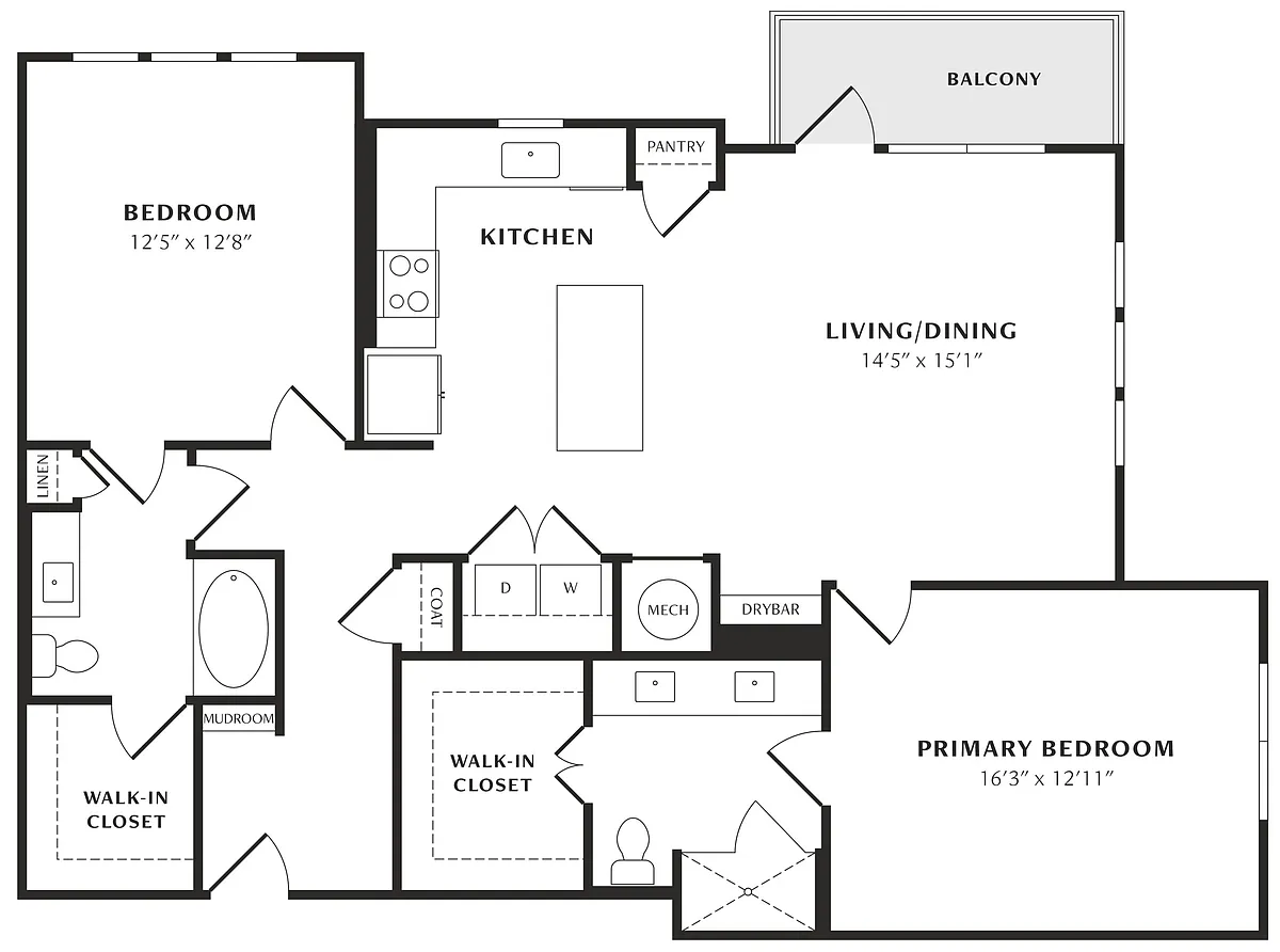 Floor plan B9