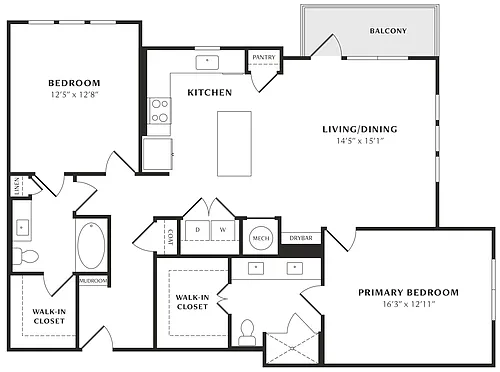 Floor plan B9