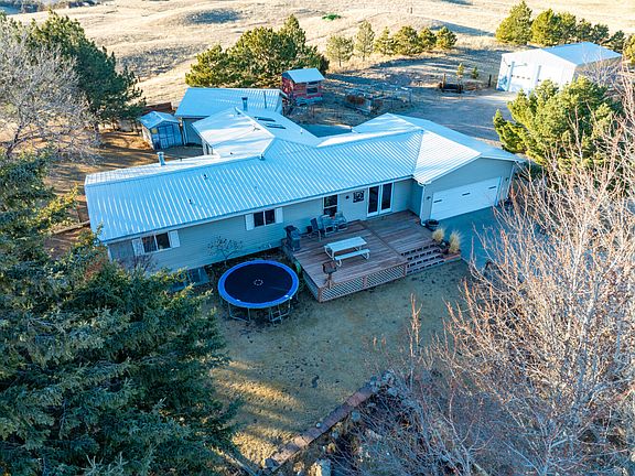 Front of home, facing east