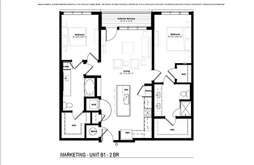 Floor plan B1