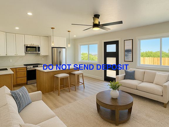 VIRTUALLY STAGED (furniture shown for size purposes)