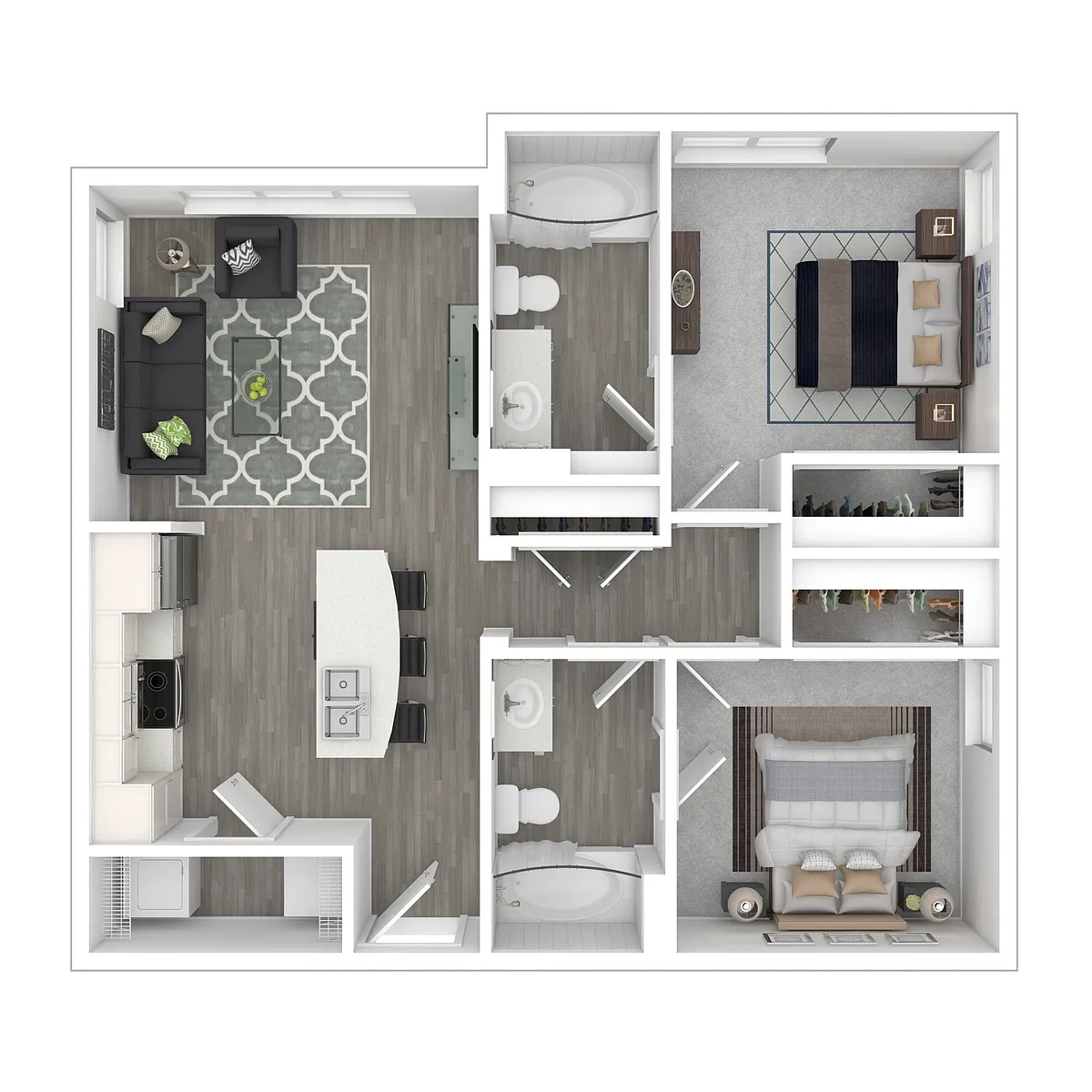 Floor plan B3
