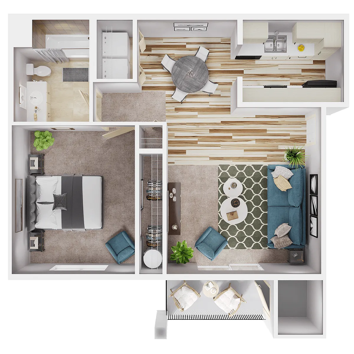 Floor plan Snoqualmie
