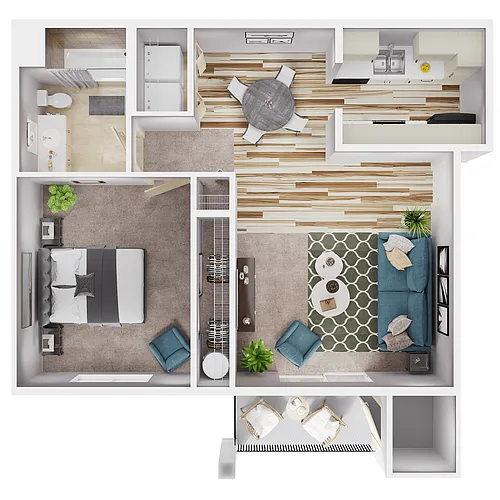 Floor plan Snoqualmie