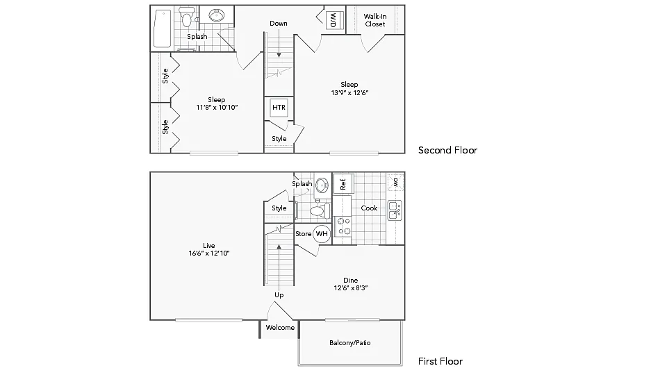 Floor plan Wingra