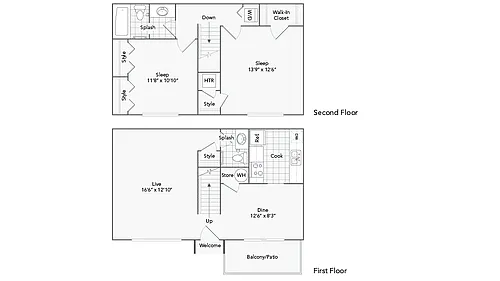 Floor plan Wingra