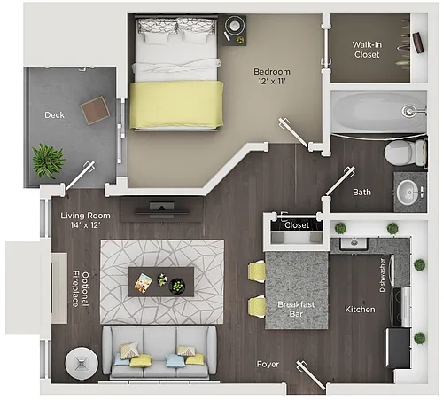 Floor plan AR