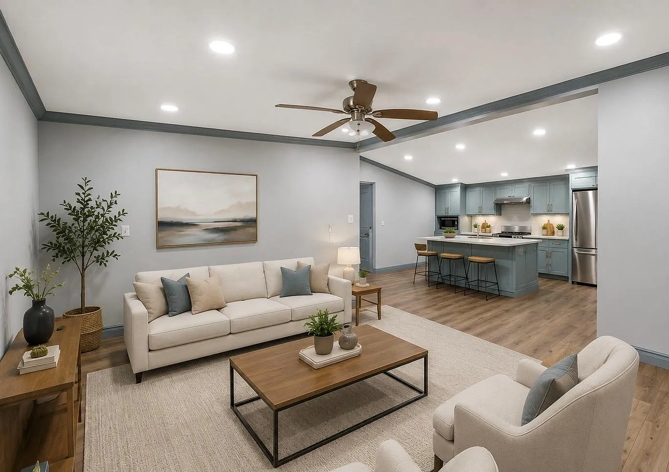 3 bed, 2.0 bath, 1200 sqft, $1,100 — Photo 3