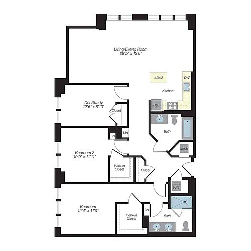 Floor plan BD1