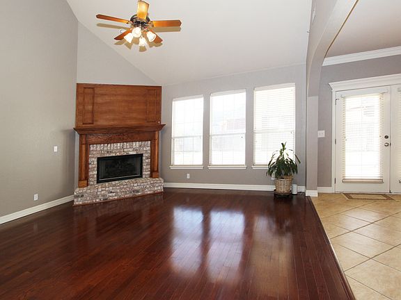 Fireplace Vaulted Living Room