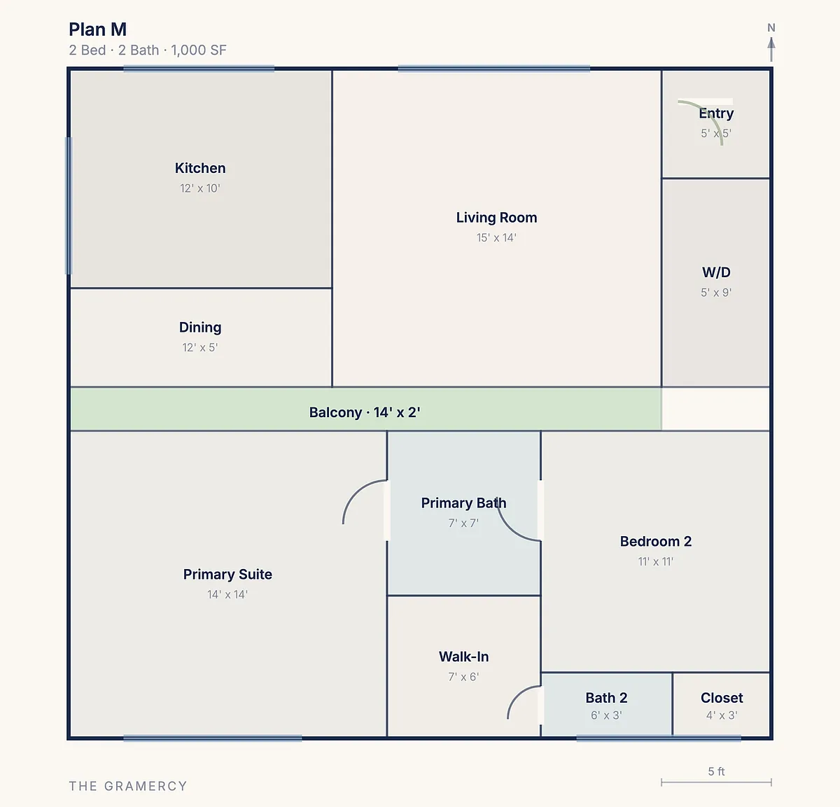 Floor plan The Plymouth
