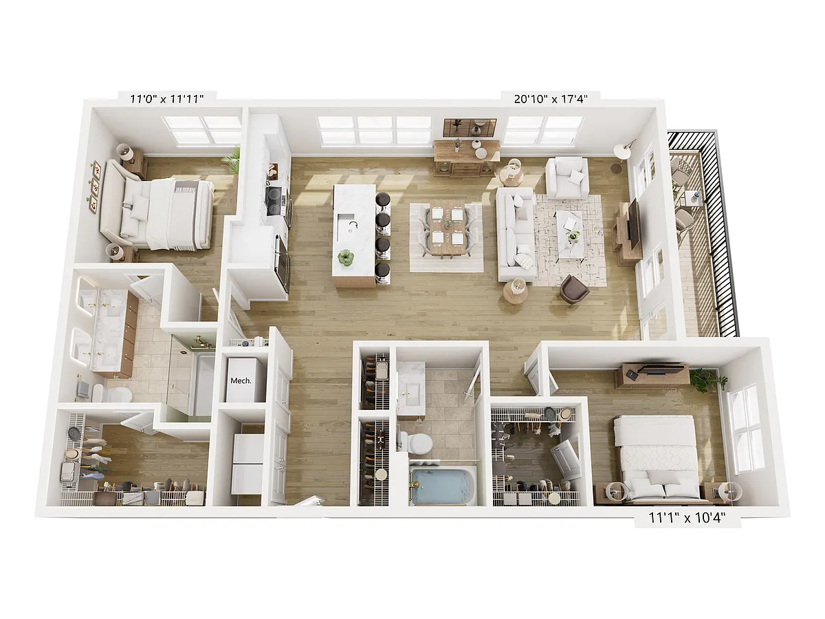 Floor plan Magnolia