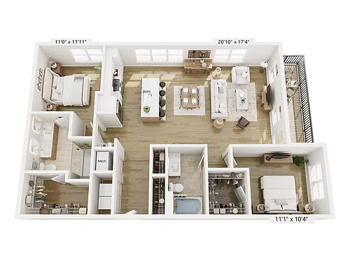 Floor plan Magnolia