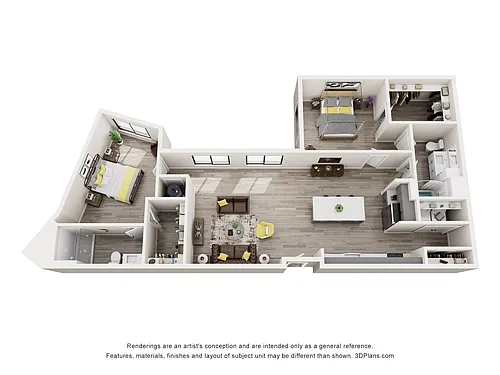 Floor plan The Brookhaven
