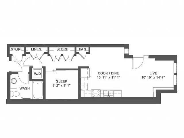 Floor plan A2d