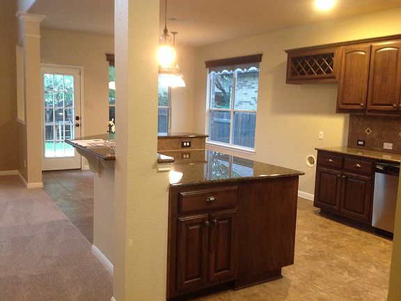 Kitchen with breakfast area