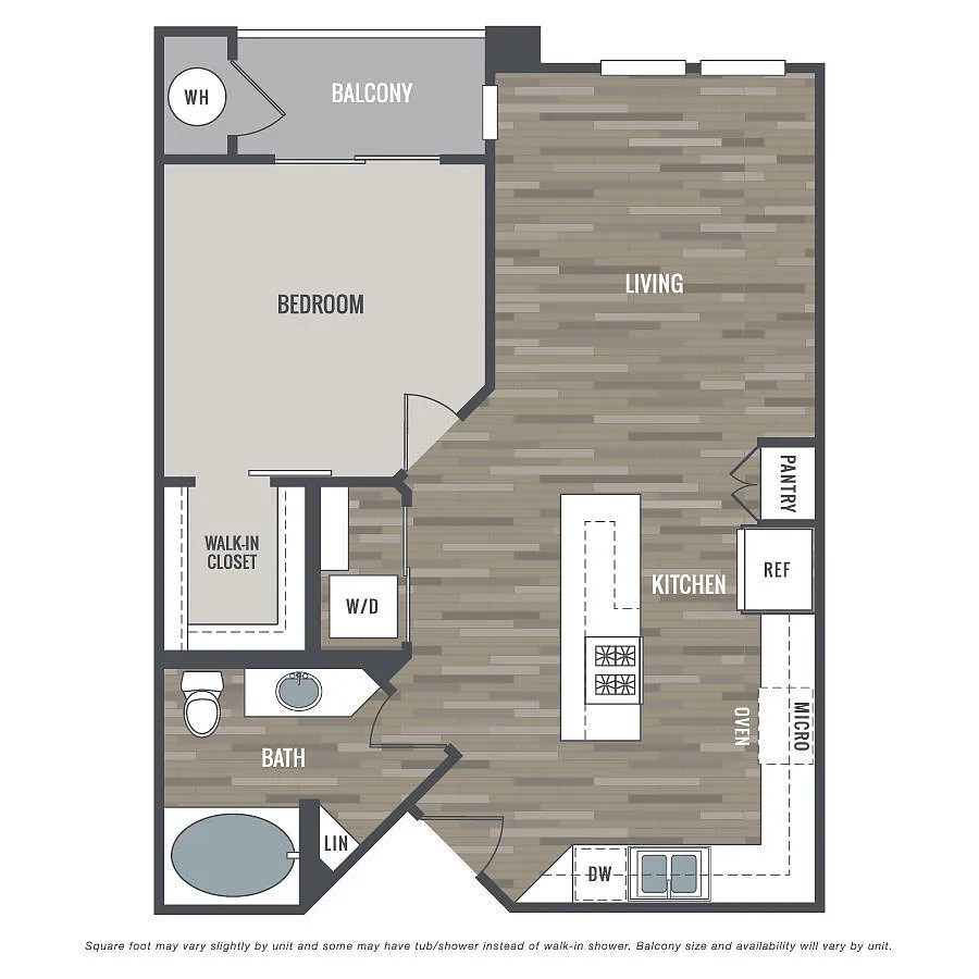 Floor plan 1B