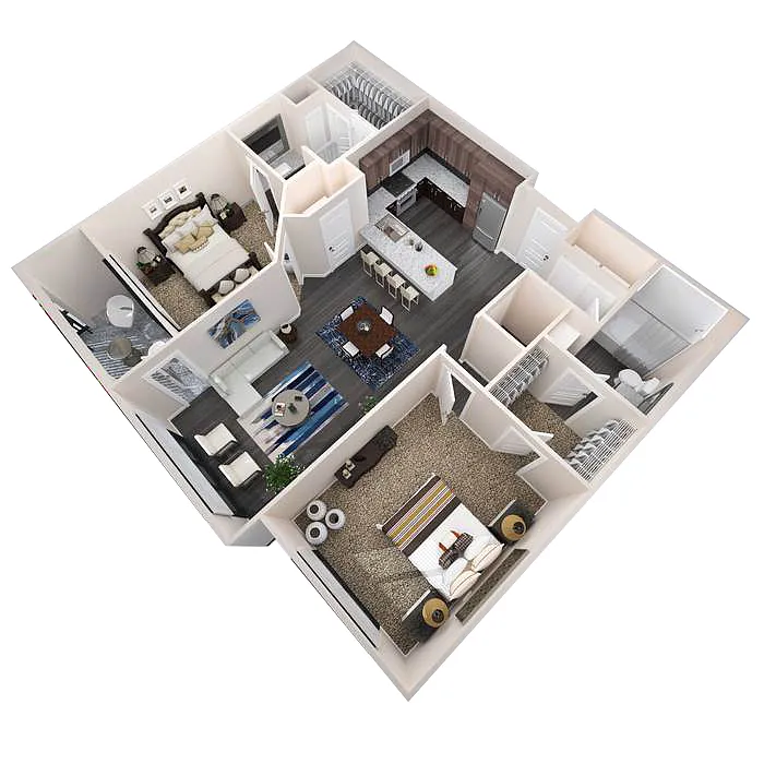 Floor plan B3