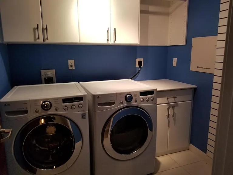 Separate Laundry room